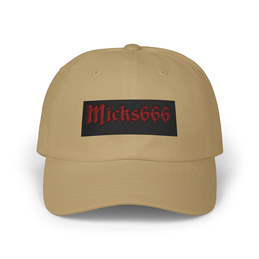 ‘Micks666' Unisex Gothic Embroidered Baseball Hat